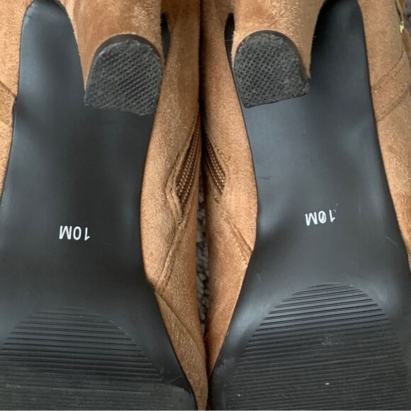 IMPO Molita Stretch Faux Suede Over the Calf Platform Boot w/Memory Foam Sz 10 - Picture 10 of 13